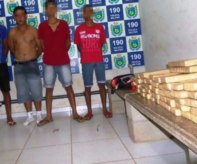 53 tabletes de maconha são apreendidos em mala no Residencial Novo Oeste 