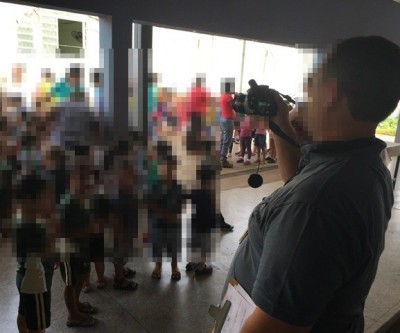 MPF vistoria Centro Educacional onde crianças foram obrigadas a comerem goiaba no almoço 