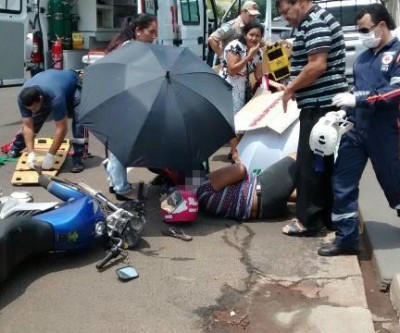 Mãe e filha ficam feridas em acidente com Mitsubishi 