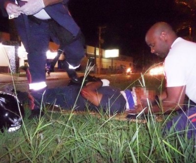 Acidente na BR-262 deixa mais um motociclista ferido na noite desta sexta-feira
