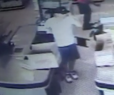 Polícia tenta identificar ladrão que furtou R$ 1.000,00 no Supermercado Thomé 