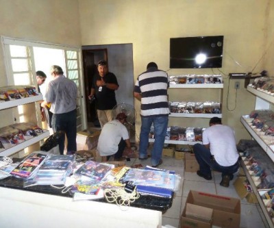 SIG deflagra operação contra a pirataria e apreende mais de 40 mil CDs e DVDs