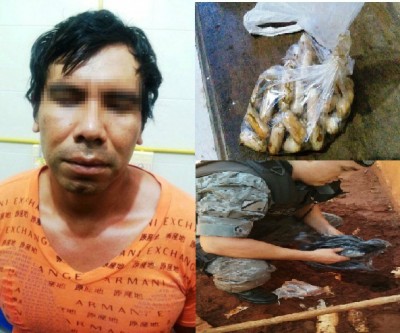 Boliviano continua internado no hospital e já expeliu mais de 700 gramas de cocaína 
