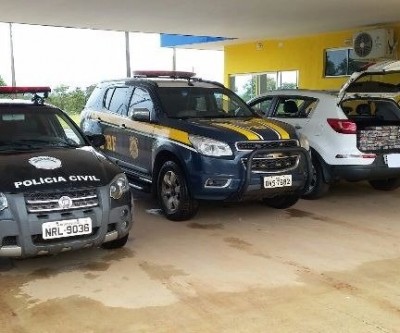 Carga milionária de cocaína é apreendida em ação conjunta da PRF e Policia Civil 