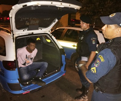  Polícia prende assaltante que roubou e amarrou enfermeira e ferroviário; S-10 levada foi recuperada 