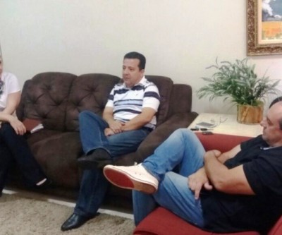 Vereador visita escritório do Deputado Eduardo Rocha
