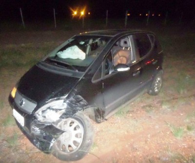 Acidente na estrada do balneário municipal mobiliza bombeiros 