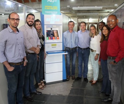 SEDECT recebe a instalação de totem de autoatendimento do SEBRAE