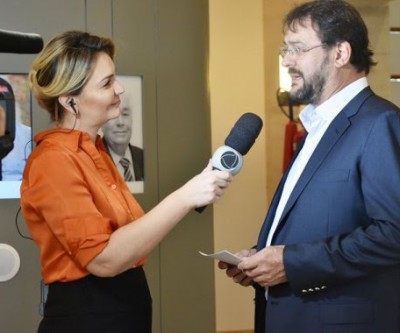 Em visita à obra da Fibria, diretor do Senai reforça parceria de qualificação