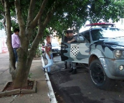 ROTAI atende chamado de briga entre mulheres no Centro da cidade