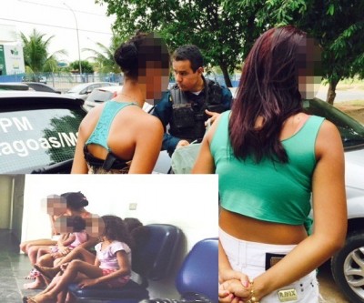 Crianças eram mantidas em festa regada com drogas e álcool 