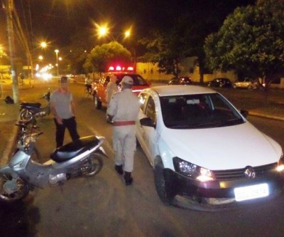 “Ponto cego” causa acidente na Avenida Rosário Congro em Três Lagoas 