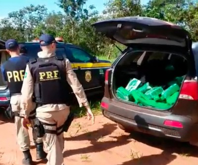 PRF prende traficante que entregaria uma tonelada de maconha em Três Lagoas 