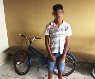 Deficiente auditivo flagrado com bicicleta furtada vai responder por receptação 