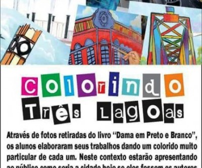 Exposição “Colorindo Três Lagoas” acontece nesta 4º feira na Biblioteca Municipal 