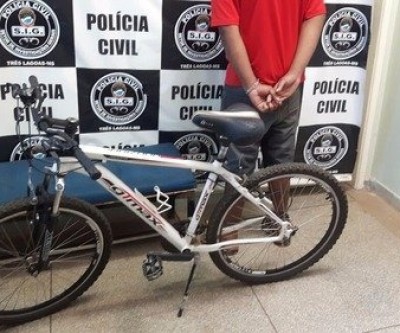 Bicicleta furtada avaliada em R$ 1.300,00 é recuperada pelos agentes da SIG