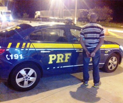 Assaltante de carga é preso pela PRF no Km 21 da BR-262 em Três Lagoas 