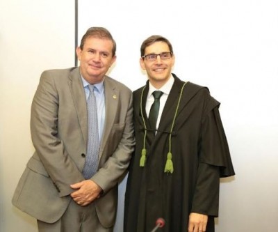 Deputado Eduardo Rocha prestigia posse de Defensor Geral do Estado