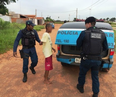 Depois de caçada policial, ladrões que iriam furtar residências são presos pela PM