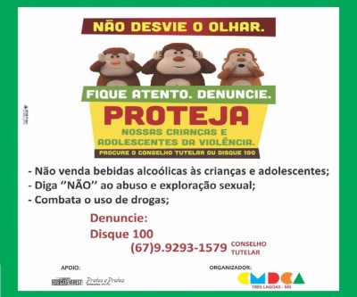 Conselhos de Direito realizam Campanha “Não desvie o olhar” durante rodeio