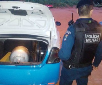 Gás e ventilador são abandonados em residência após furto ocorrido na madrugada 
