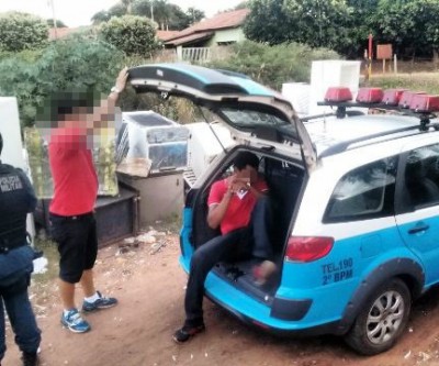 Vigia que deveria cuidar de horta é preso por ter furtado o próprio patrão 