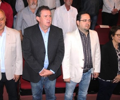 Deputado Eduardo Rocha prestigia assinatura de emendas federais para MS