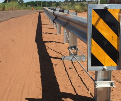 Guard rail começam a ser instalados pelo DNIT no perímetro urbano de Três Lagoas 