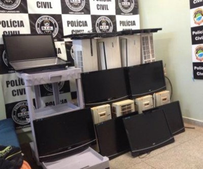 SIG recupera eletrônicos que foram furtados em hotel de Três Lagoas 