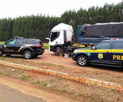 Motorista profissional é preso com mais de 17 quilos de cocaína escondida em carreta