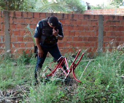 Polícia Militar descobre desmanche ao lado da Lagoa Maior 