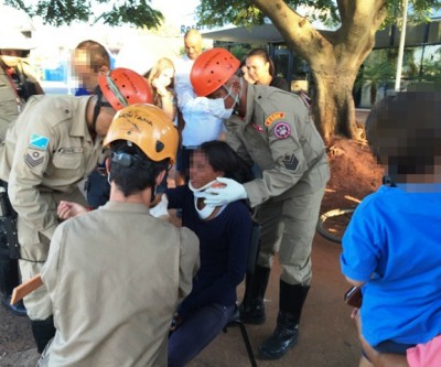 Criança de 2 anos sai ilesa em acidente na Lagoa Maior 