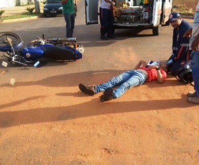 No 4º acidente, estudante de Paranaíba fica ferido ao bater em Fiat Strada 