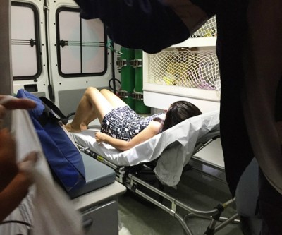 Estudante que tentou suicídio no Jardim dos Ipês é atendida pelo SAMU e bombeiro