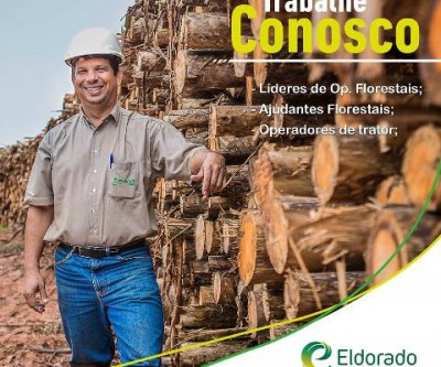 Eldorado Brasil oferece 97 vagas de trabalho para Três Lagoas e Água Clara 