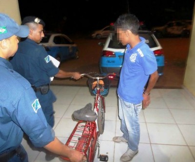 Estudante que estava com bicicleta roubada vai responder por receptação 