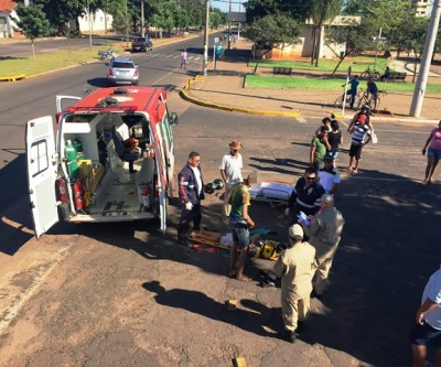 No 2º acidente deste domingo, criança de 13 anos fica ferida 