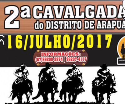 12ª  edição da Cavalgada de Arapuá acontece esse mês em Três Lagoas