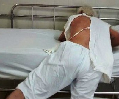 Abandono no hospital Auxiliadora choca e revolta filha de idoso que procurava atendimento médico 