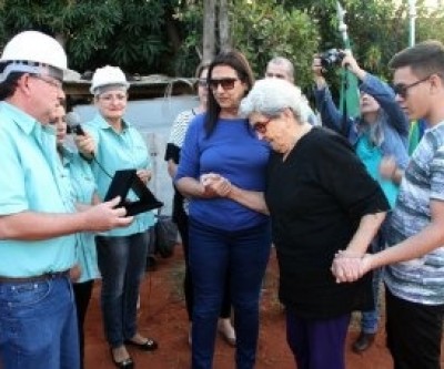 Emoção marca o lançamento da pedra fundamental da sede do SSPM