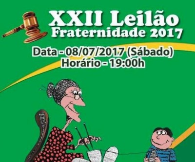22º Leilão Fraternidade acontece neste sábado em Três Lagoas 