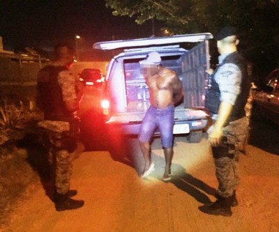 Ao tentar pegar ladrão de TV, polícia prende foragido da Justiça 