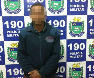 Homem que teria cometido atentado ao pudor contra a mãe é preso pela Polícia Militar 