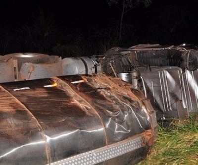 Próximo ao Arapuá, Motorista perde braço em acidente na 262