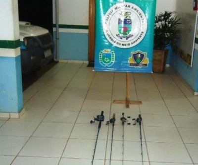 PMA prende dois pescadores paulistas pescando em local proibido