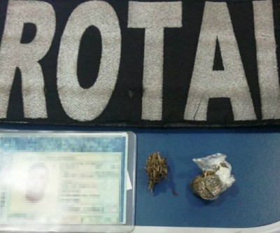 Além de ter um mandado de prisão em aberto, morador do Tocantins é detido com drogas 