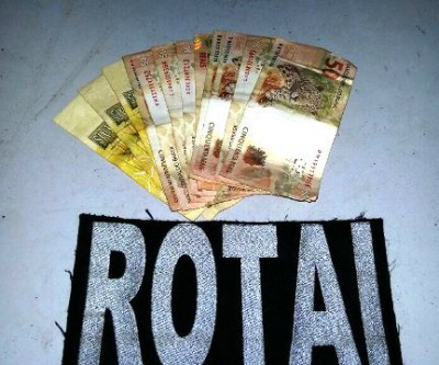 ROTAI flagra jovem sem CNH e apreende mais de R$ 500,00 para averiguação 