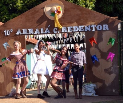 Banda Cristo Redentor realiza festa com 'arraiá' e outras atrações