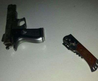 “De menores” são apreendidos com arma de brinquedo suspeitos de praticarem roubos e furtos 
