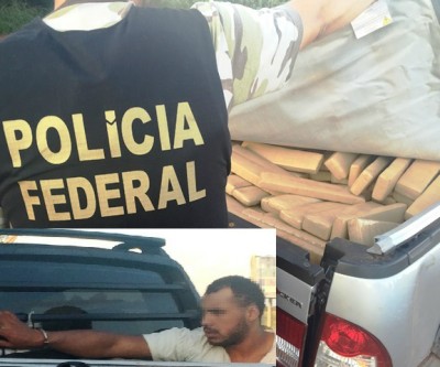 Polícia Federal e ROTAI prende traficante de Ponta Porã que chegava em Três Lagoas com maconha 